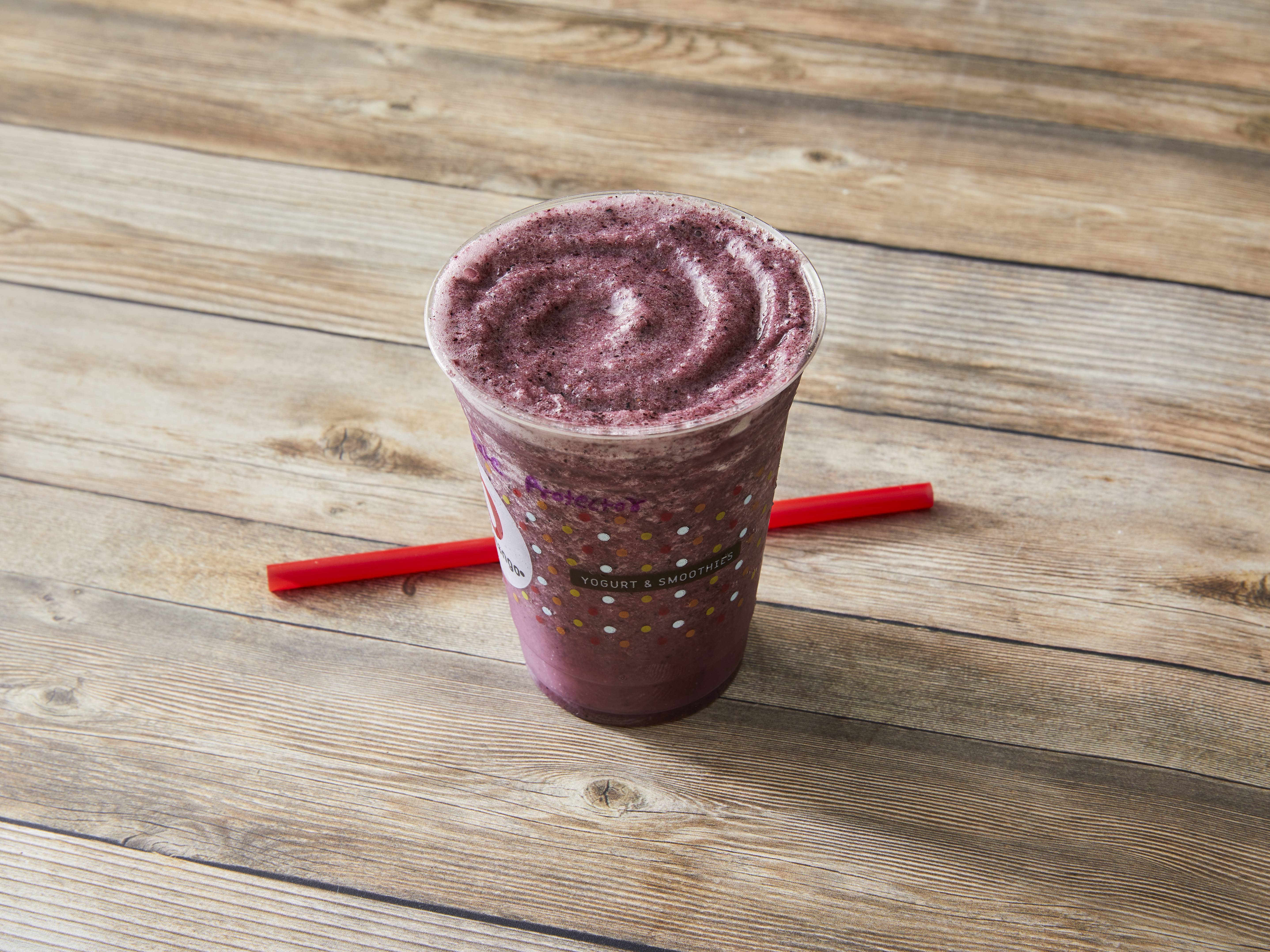 Order The Pomegranate Protector Smoothie food online from Red Mango store, Skokie on bringmethat.com