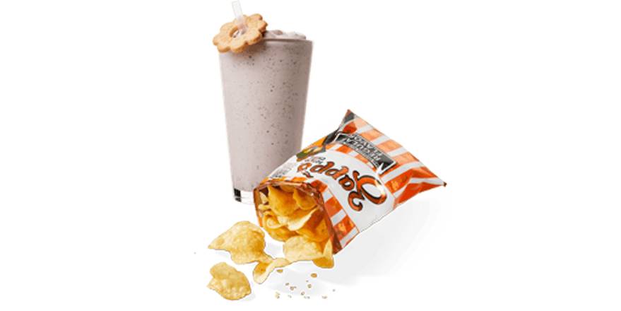 Order Chips + Shake food online from Potbelly Sandwich Works store, Eden Prairie on bringmethat.com