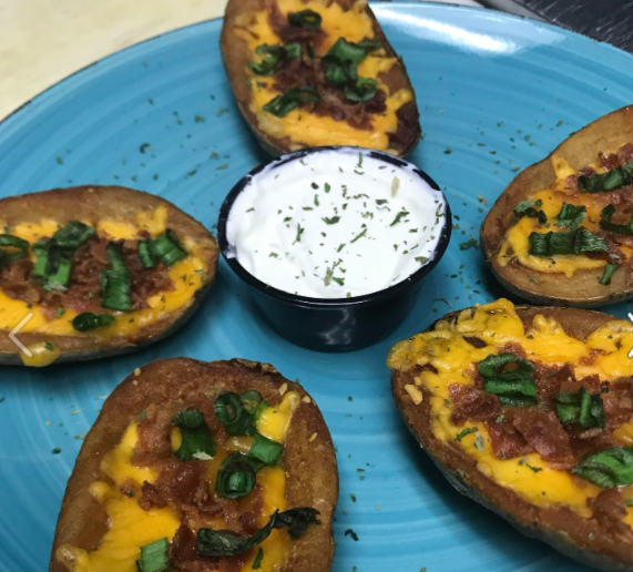 Order Potato Skins food online from Kate Bar & Grill store, Wickliffe on bringmethat.com