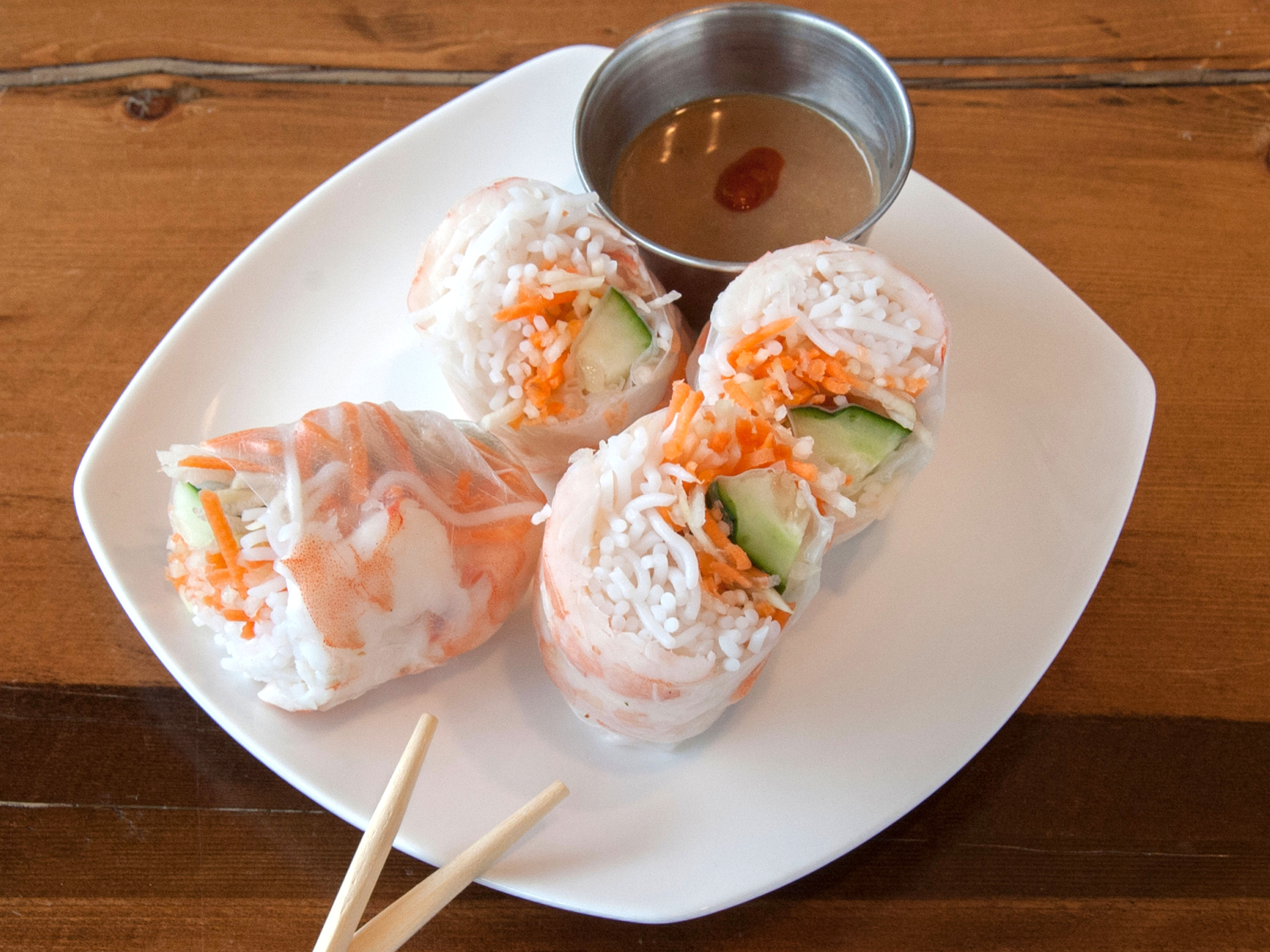 Order 2 Piece Summer Roll food online from The Pho 2 store, New York on bringmethat.com