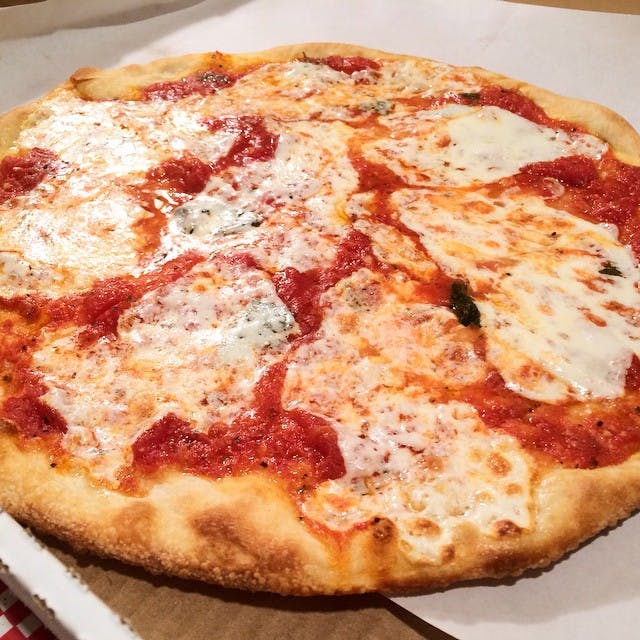 Order Margherita Pizza - Medium food online from Dominic Pizza store, Voorhees Township on bringmethat.com