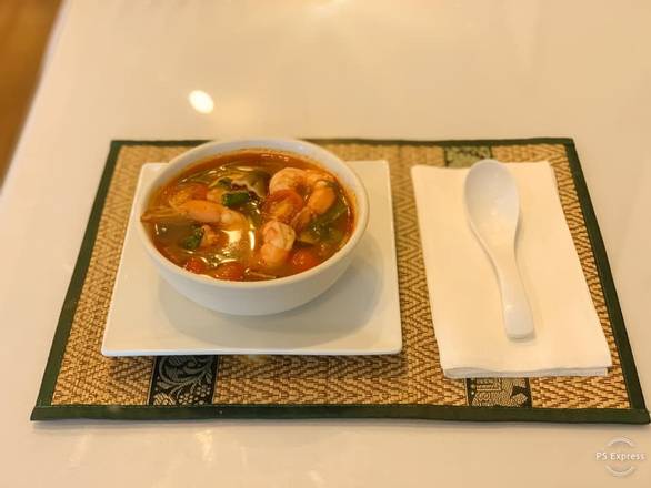 Order Tom Yum (Shrimp) food online from Saap Lao Thai Cuisine store, New Castle on bringmethat.com
