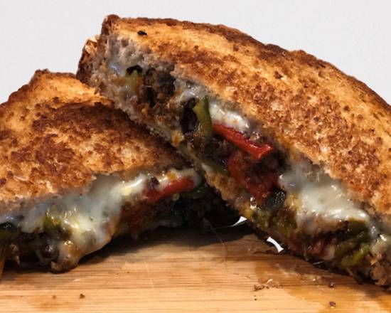 Order Chorizo Heaven Grilled Cheese food online from Grilled Cheesin store, Streamwood on bringmethat.com