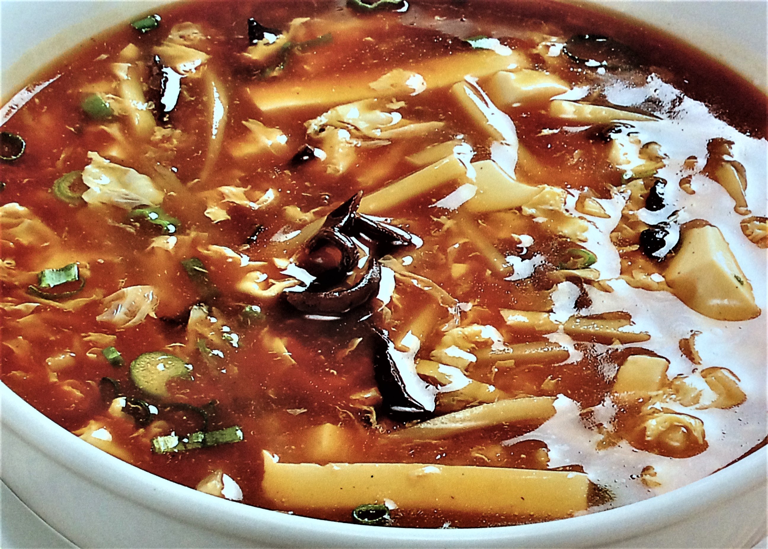 Order Hot and Sour Soup food online from Sunny Express store, South El Monte on bringmethat.com