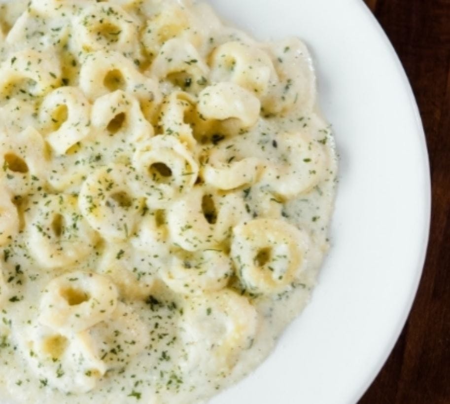 Order Cheese Tortellini - w/ Butter Sauce food online from Jonny Pizza store, Fort Worth on bringmethat.com