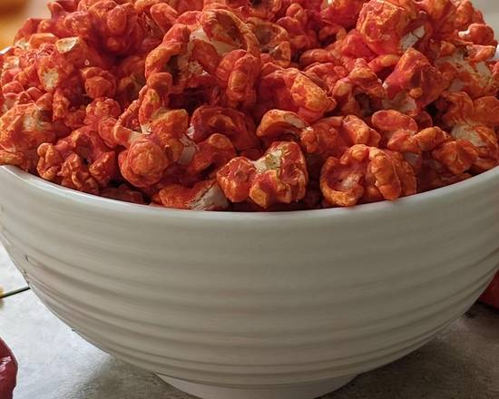 Order Red Hot Cheddar Popcorn food online from Richard's Super Premium Ice Cream store, Chicago on bringmethat.com