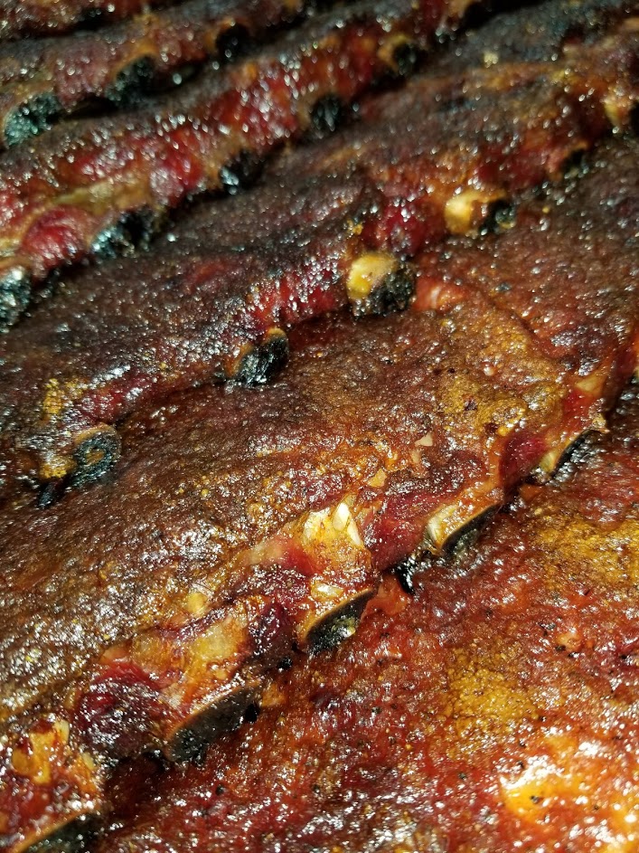 Order Hickory Smoked Ribs  food online from Bandanas Bar-B-Q store, Fairview Heights on bringmethat.com