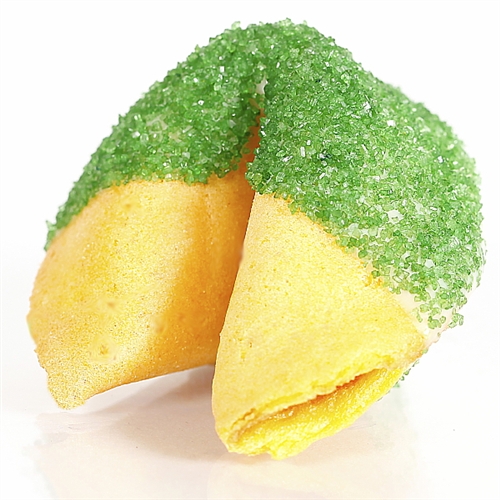 Order Green Emerald Bling Fortune Cookies food online from Fancy Fortune Cookies store, Indianapolis on bringmethat.com