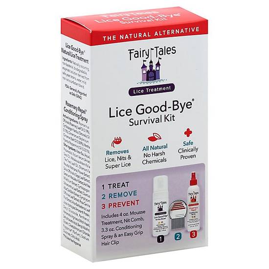 Order Fairy Tales 3 Piece Lice Good-Bye Survival Kit for Lice Treatment food online from Bed Bath &Amp; Beyond store, Baton Rouge on bringmethat.com
