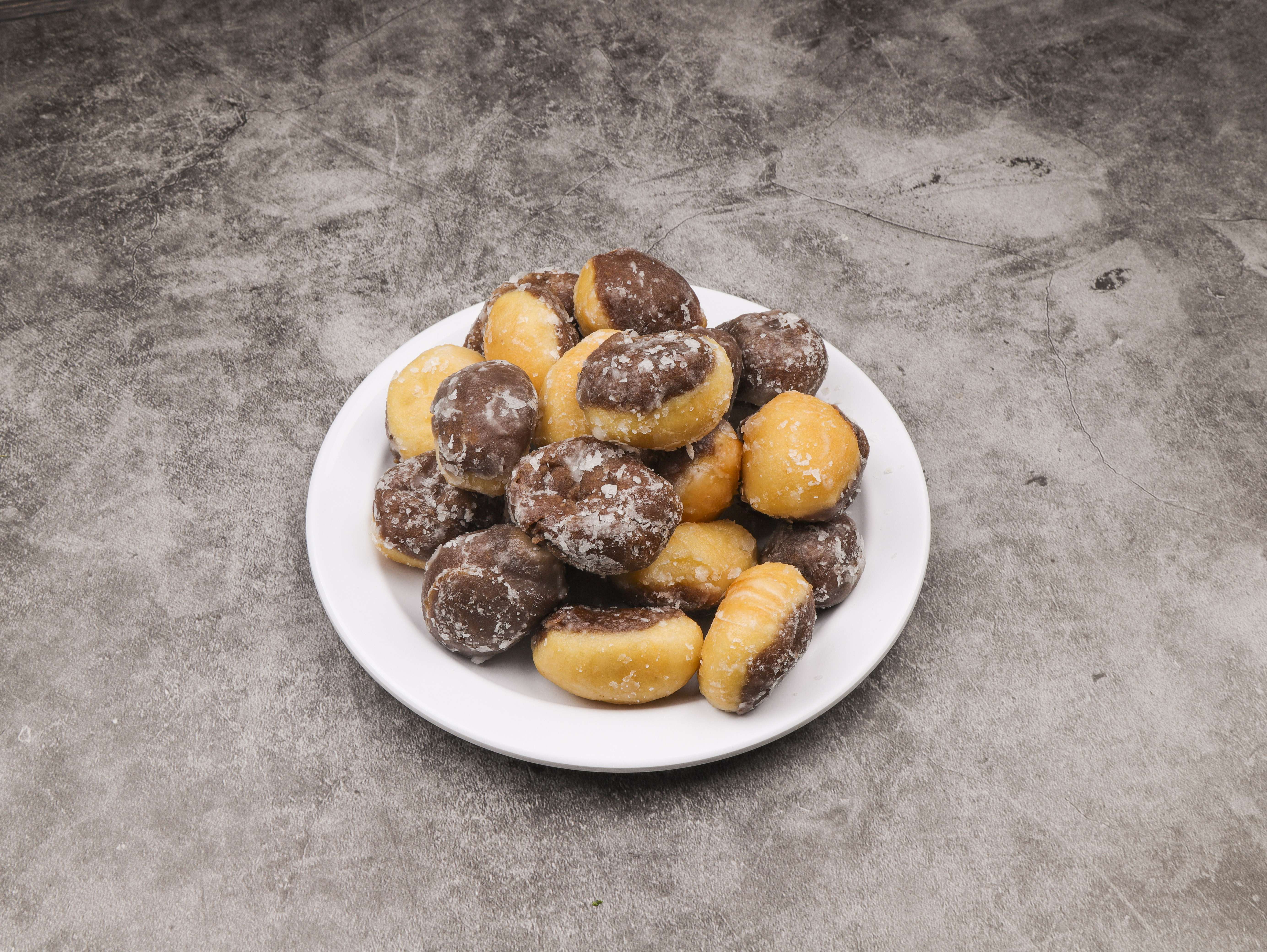 Order Dozen Vanilla Donut Holes food online from Jack Donuts store, Indianapolis on bringmethat.com