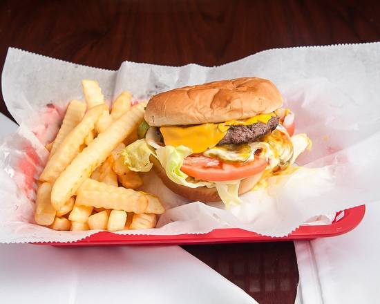 Order Cheeseburger food online from Grub Shack store, Conyers on bringmethat.com