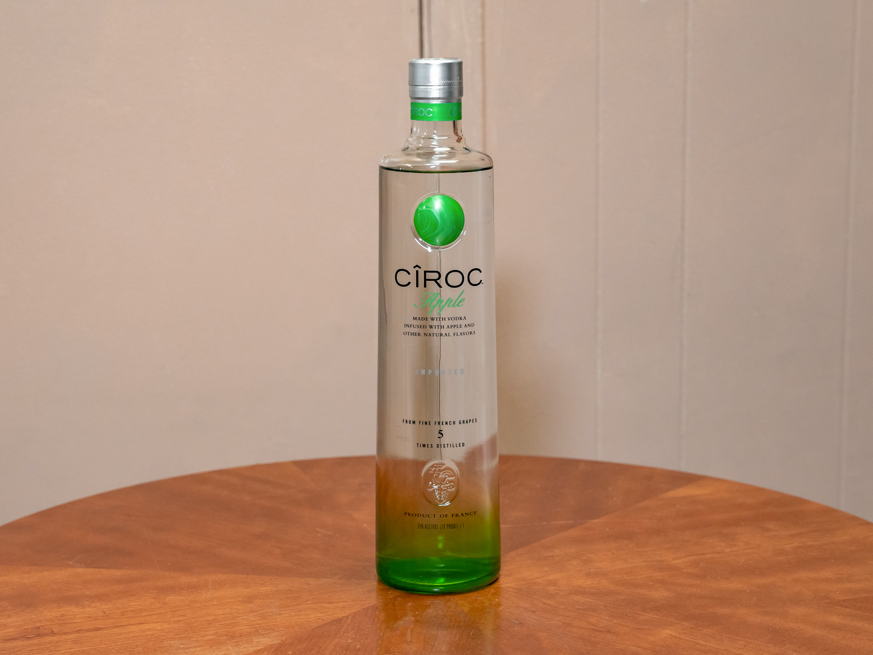 Order Ciroc Apple, 750 ml. Vodka food online from Jose's Wines & Liquors store, Valley Cottage on bringmethat.com