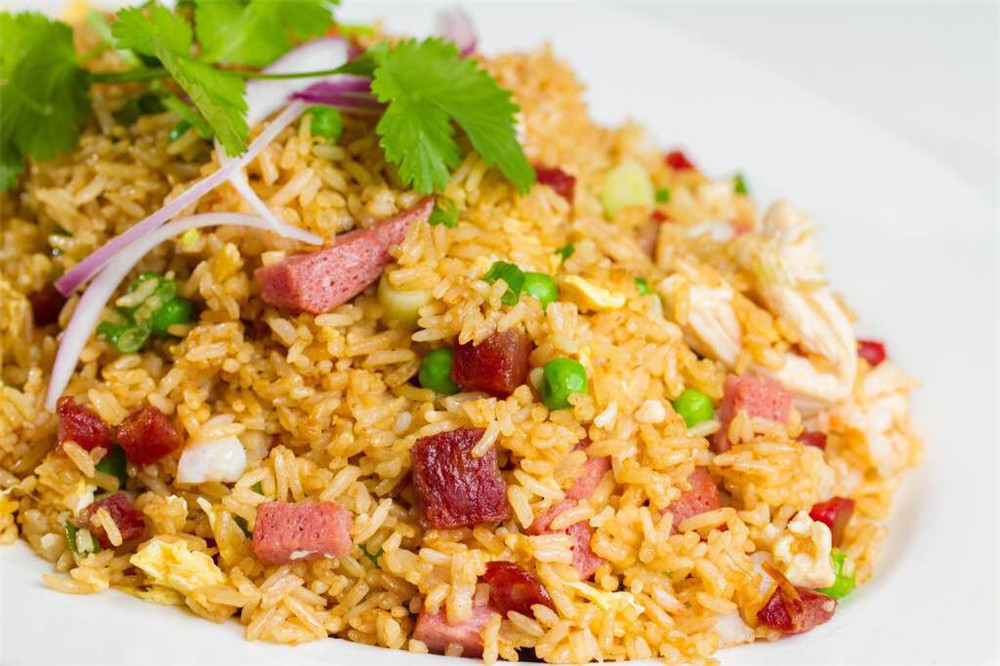 Order R6. House Fried Rice food online from Asian Kitchen store, Marietta on bringmethat.com
