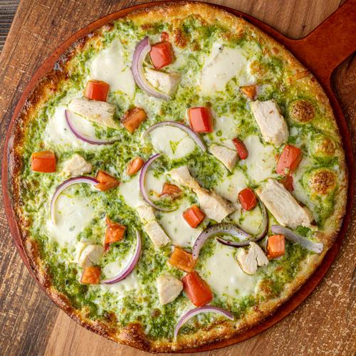 Order Pesto Chicken Pizza food online from Fired Pie store, Chandler on bringmethat.com