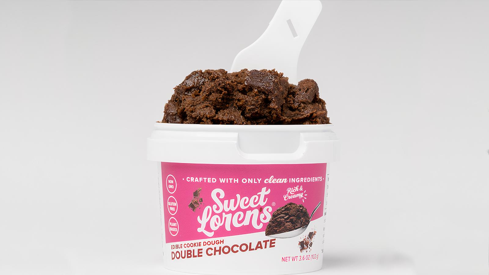 Order Sweet Loren's Double Chocolate Edible Brownie Batter food online from Lulubowls store, Austin on bringmethat.com