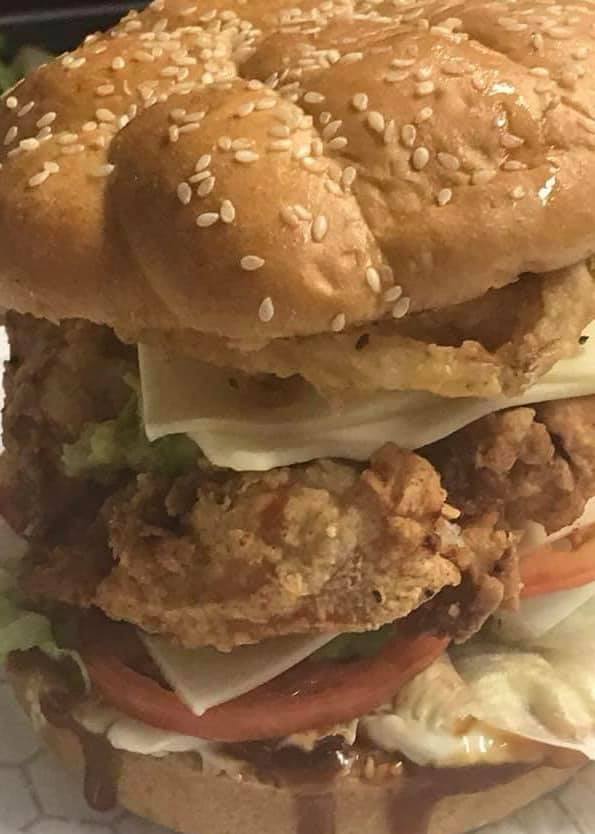 Order Chicken Sandwich food online from Booyah Burgers store, Wyoming on bringmethat.com