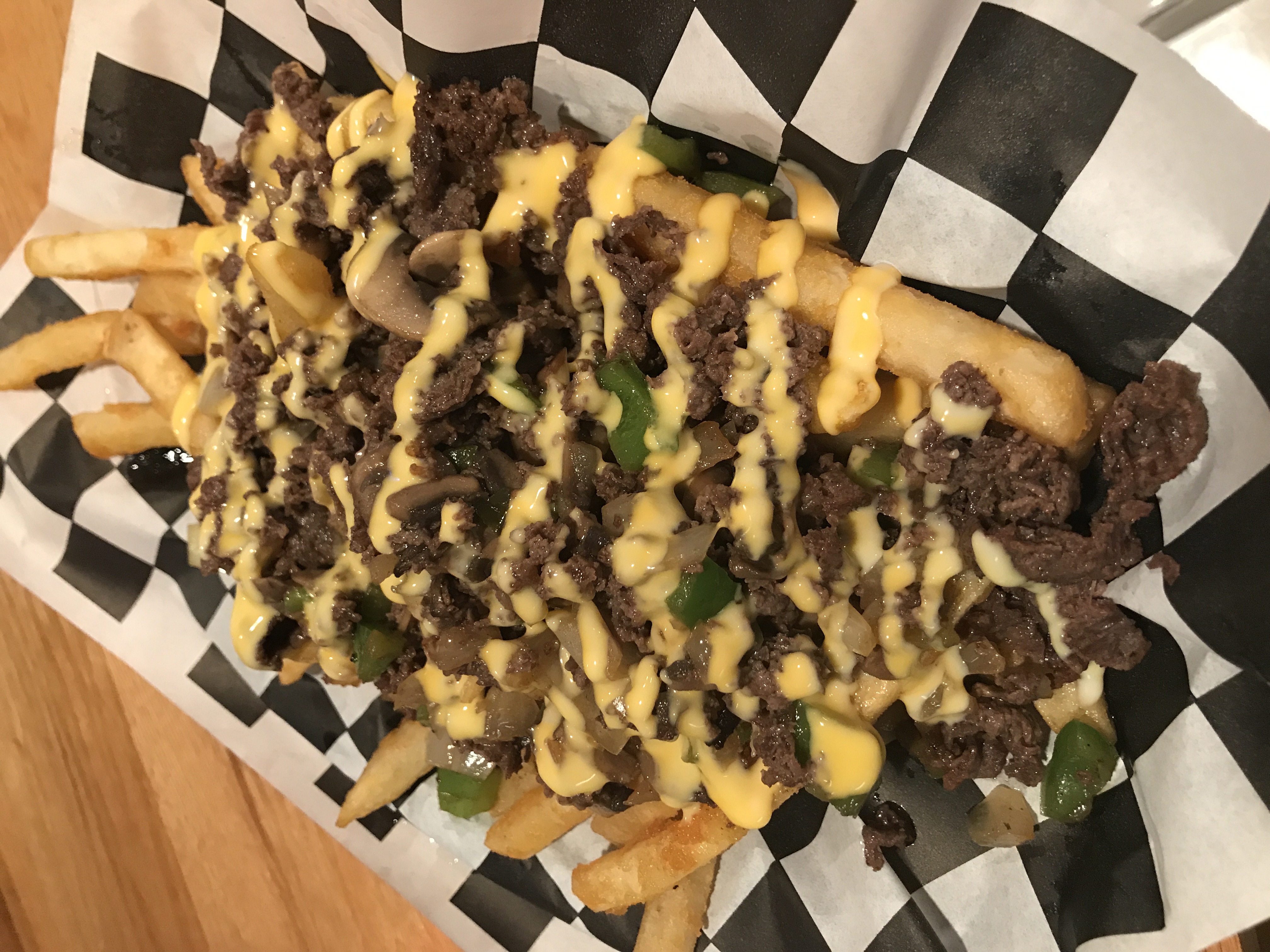 Order Philly Fries food online from Scorers Sports Bar & Restaurant store, Morgantown on bringmethat.com