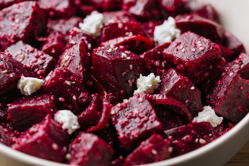 Order Beet Salad W. Goat Cheese food online from Urban Plates store, Pleasant Hill on bringmethat.com