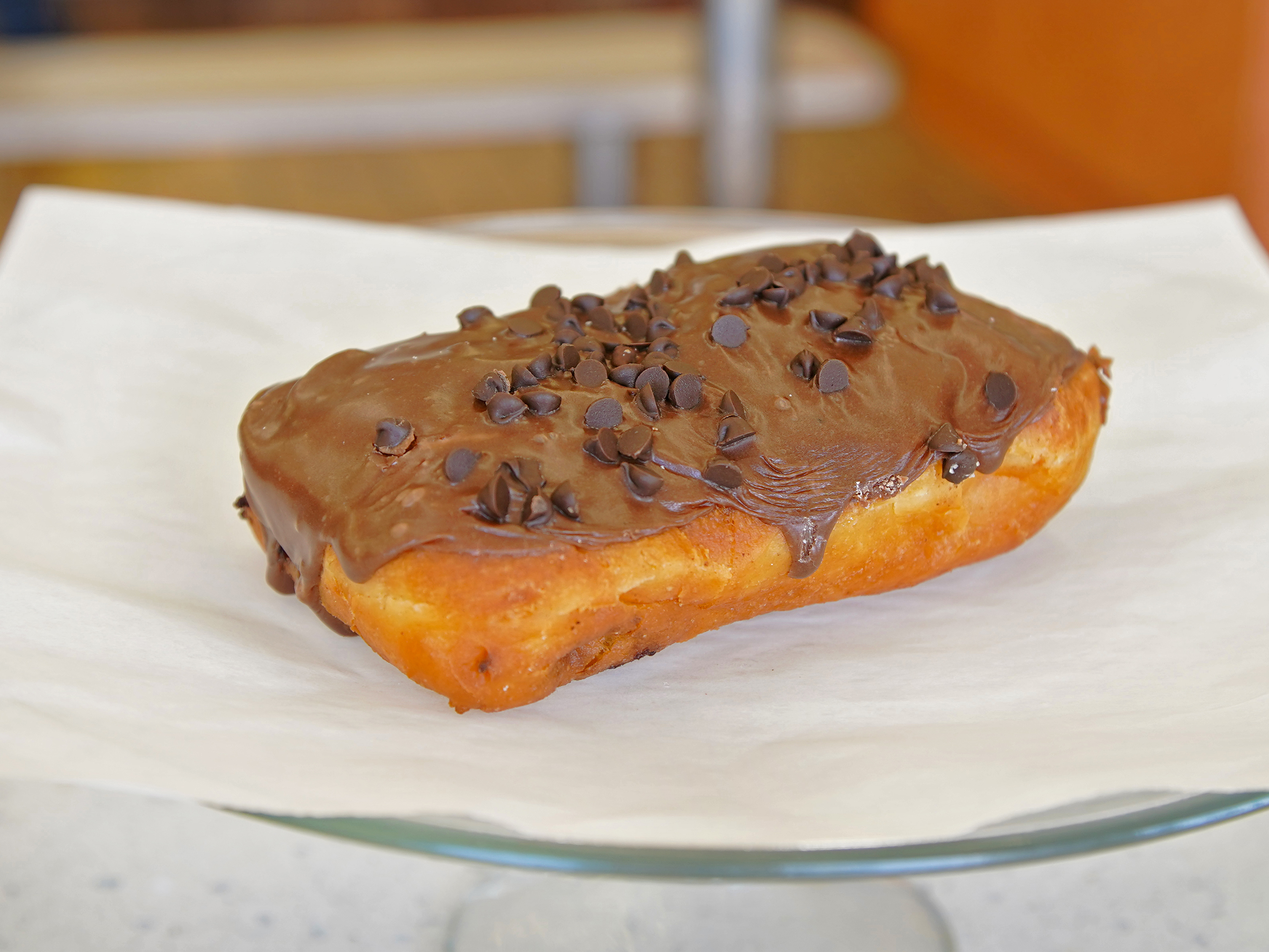 Order Choc Chip Filled Donut food online from Earl Donut store, Los Angeles on bringmethat.com