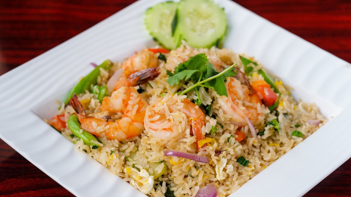 Order Basil Fried Rice food online from Chai Thai Noodles store, Hayward on bringmethat.com
