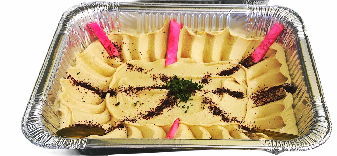 Order Large Tray of Hummus food online from Taboon Mediterranean store, Long Beach on bringmethat.com