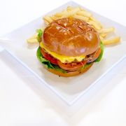 Order 1/2 lb. Turkey Burger food online from Crave Cafe store, West Hills on bringmethat.com