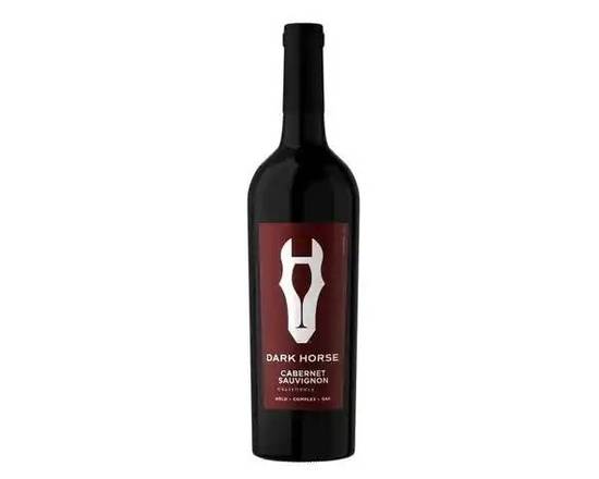 Order Dark Horse Cabernet Sauvignon, 750mL wine (13.5% ABV) food online from Tenderloin Liquor store, San Francisco on bringmethat.com