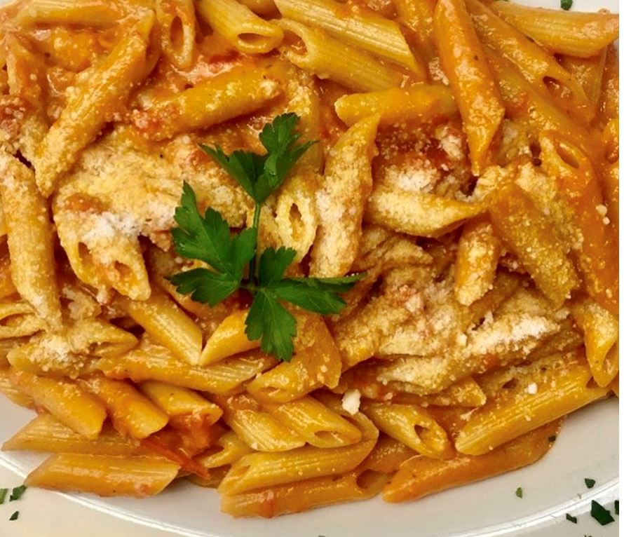 Order Penne Vodka food online from Calabria Pizza store, Oradell on bringmethat.com