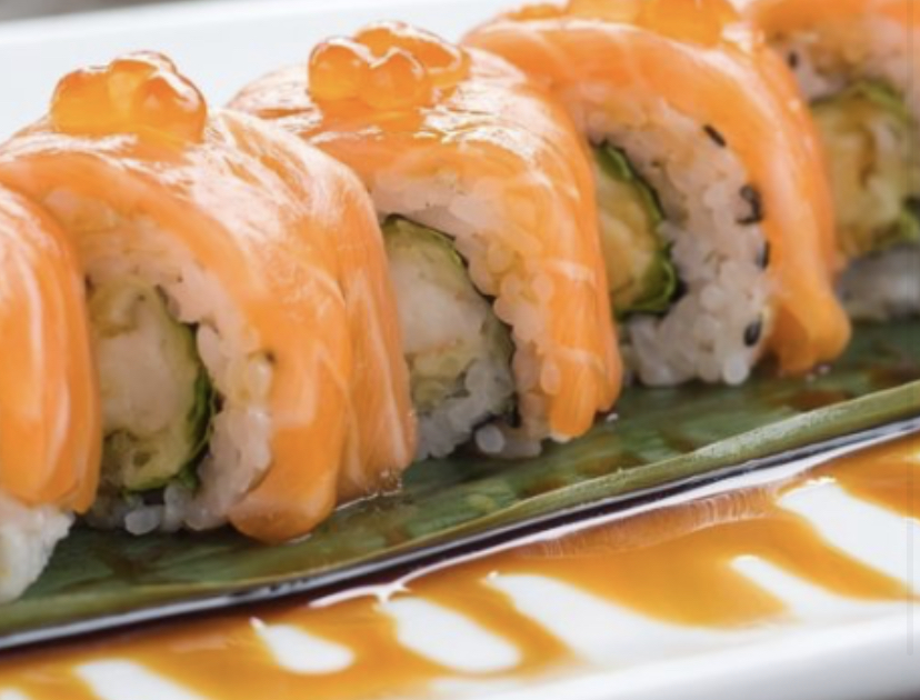 Order Sexy Girl Roll food online from Abi sushi store, Astoria on bringmethat.com
