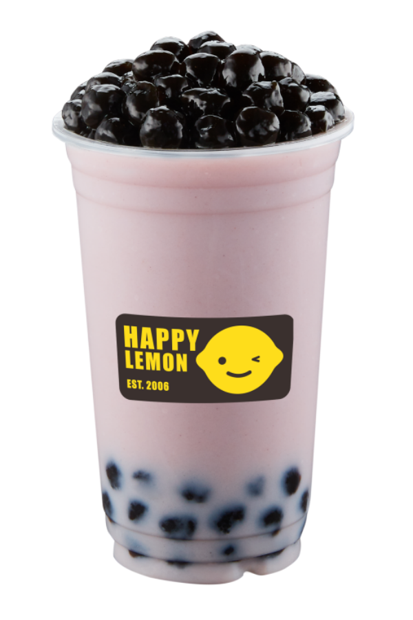 Order A8. Cold  Purple Taro Boba Milk Tea food online from Happy Lemon store, Boston on bringmethat.com