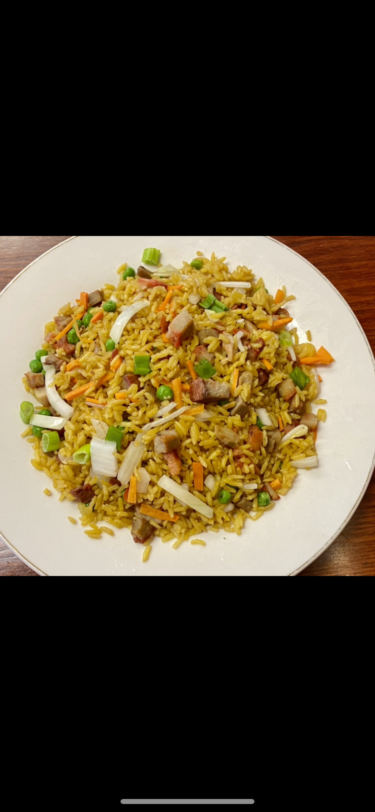 Order 34. Roast Pork Fried Rice food online from New China Express store, Newport News on bringmethat.com