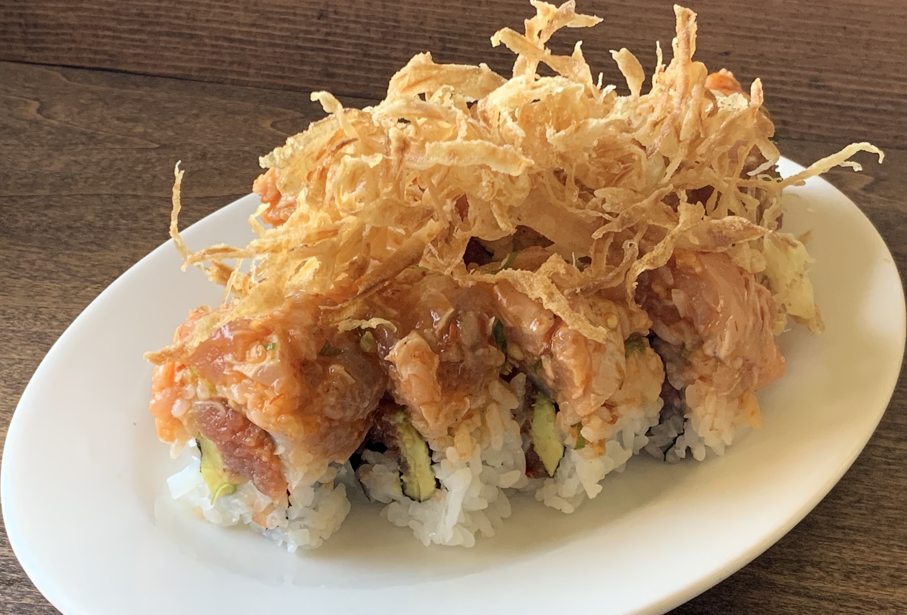 Order Ginger Man Roll food online from Minato Sushi store, Lake Forest on bringmethat.com