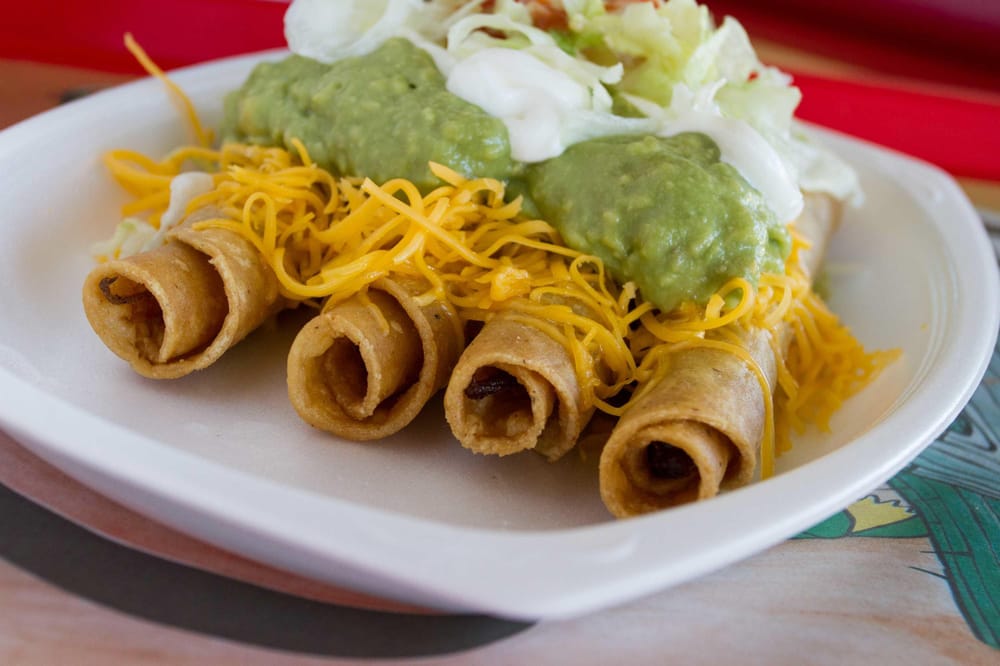 Order Rolled Tacos Supreme food online from Diego Mexican Food store, Yuma on bringmethat.com