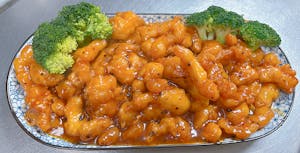 Order CS11. Orange Chicken food online from China Hut store, Chicago on bringmethat.com