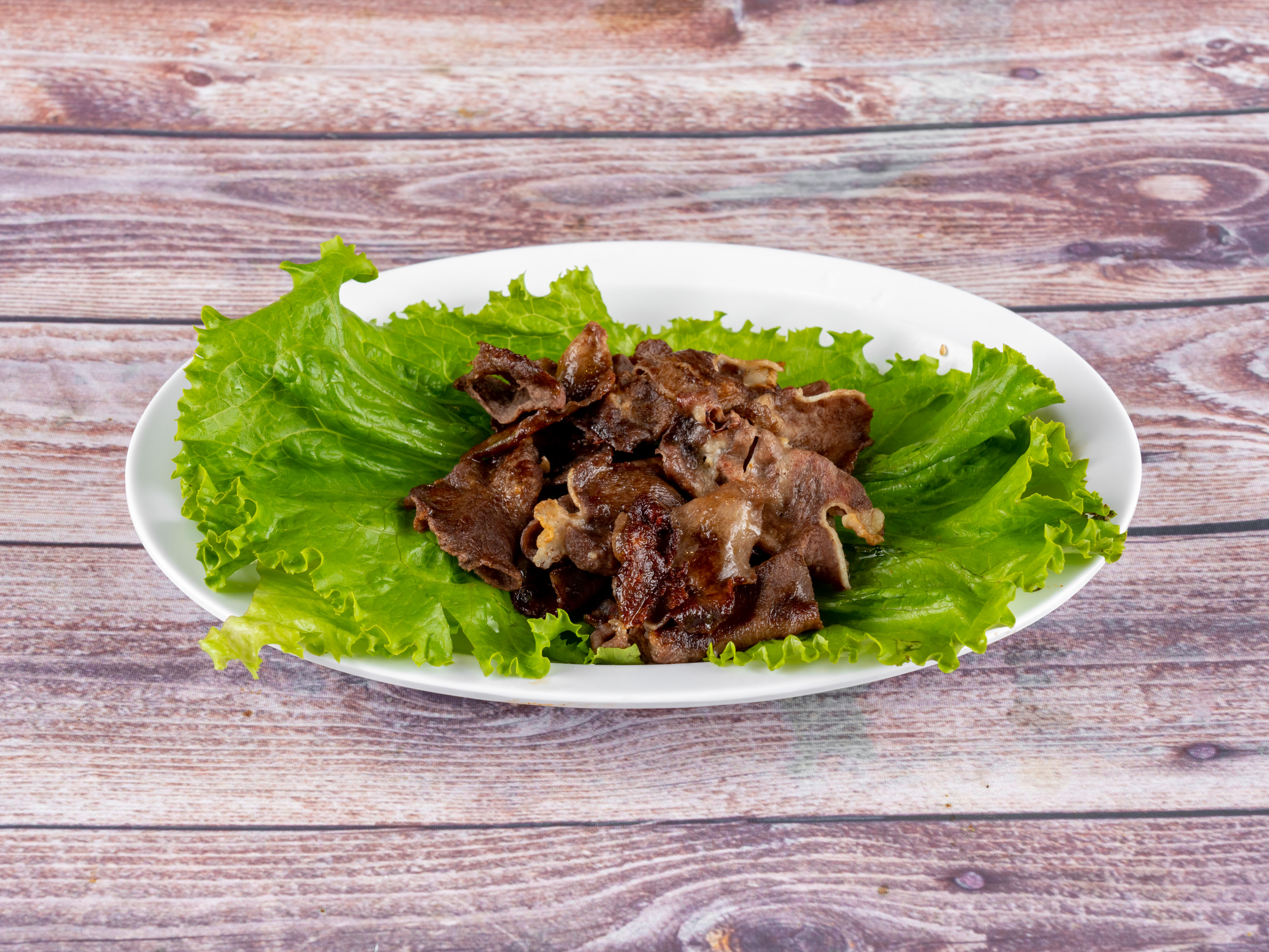 Order Beef Tongue (approx. 16oz) food online from Jin Korean Bbq store, Houston on bringmethat.com