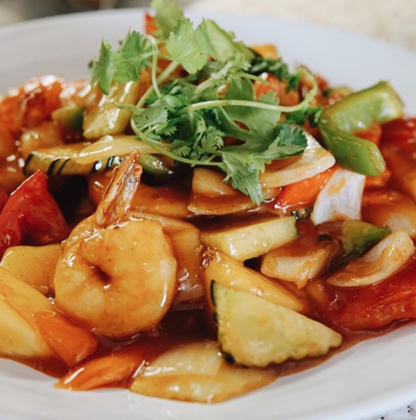 Order Sweet and Sour food online from Sri Siam Cafe store, North Hollywood on bringmethat.com