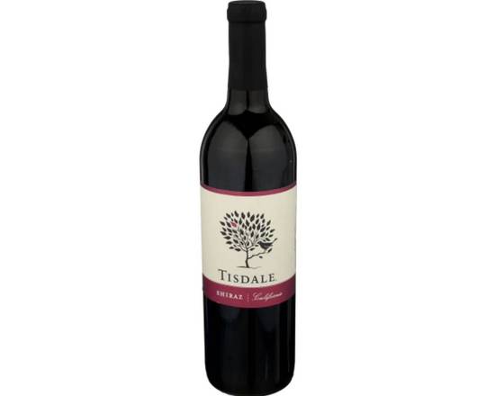 Order Tisdale Shiraz, 750mL wine (13.5% ABV) food online from Tenderloin Liquor store, San Francisco on bringmethat.com