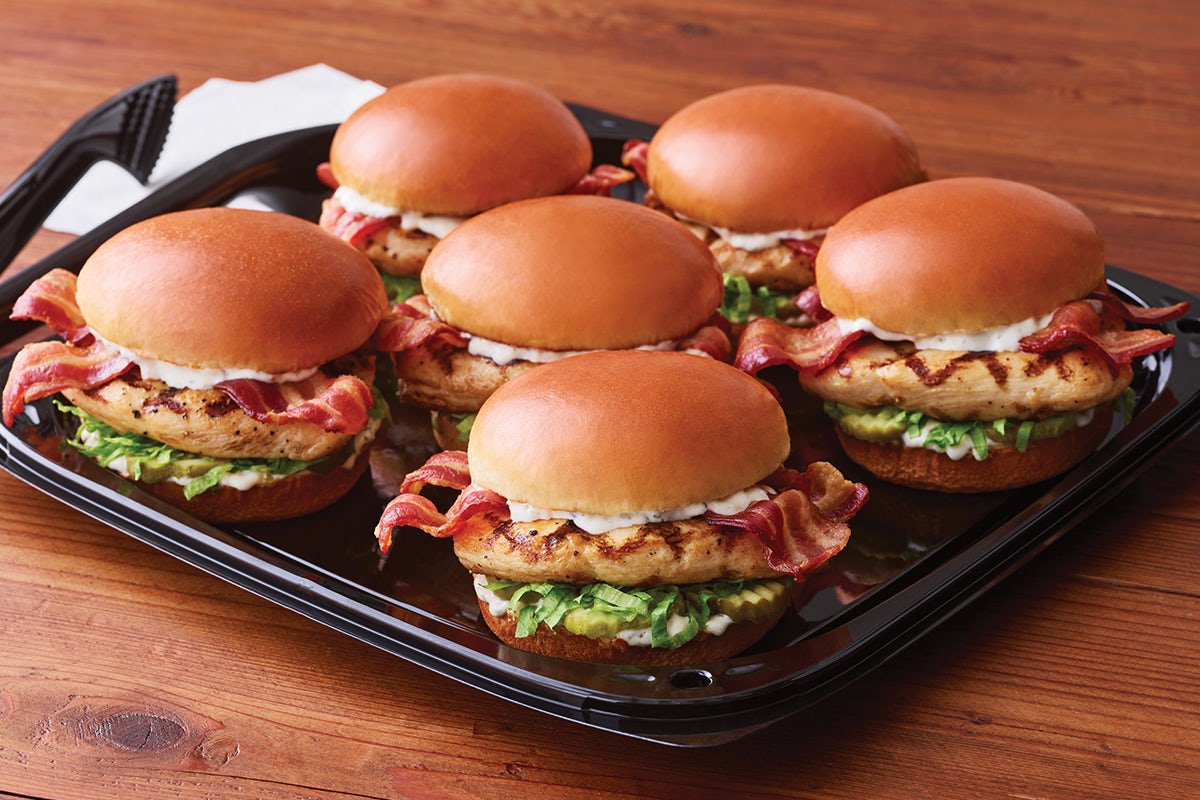 Order NEW Grilled Chicken Bacon Ranch Sandwich - Serves 6-8 food online from Applebee store, Nottingham on bringmethat.com