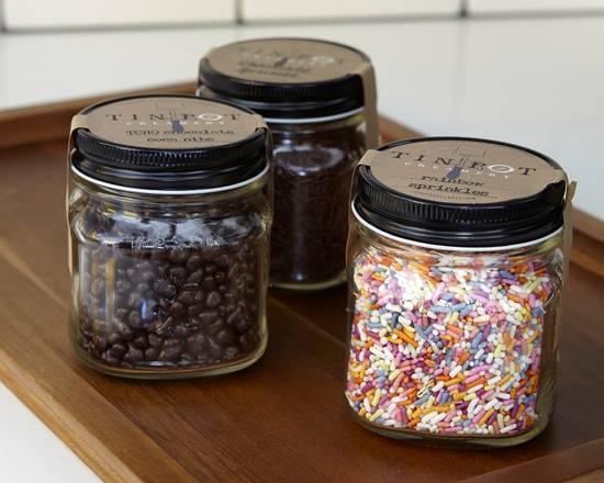 Order JAR OF TOPPINGS food online from Tin Pot Creamery store, Campbell on bringmethat.com