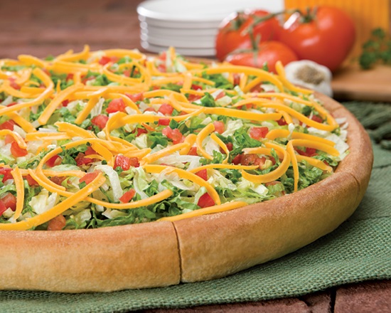 Order Original Crust Taco Pie food online from Godfather Pizza store, Wheeling on bringmethat.com