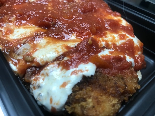 Order Chicken Parmigiana with penne food online from Il Baretto store, New York on bringmethat.com