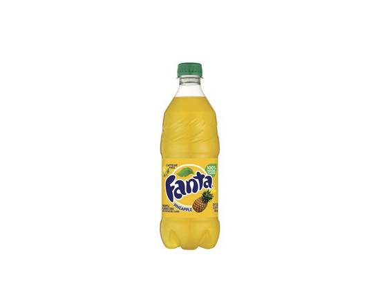Order Fanta Pineapple 20 oz food online from Shell store, Pleasant Hill on bringmethat.com