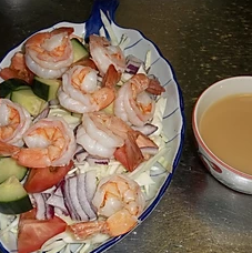 Order 16A. Thai House Shrimp Salad food online from Thai House store, Columbus on bringmethat.com