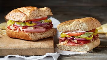 Order Classic Italian Sub food online from Romeo Pizza store, Stow on bringmethat.com