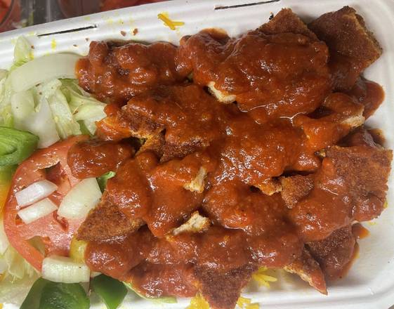 Order Chicken Cutlet over Rice food online from Kennedy Fried Chicken store, Monticello on bringmethat.com