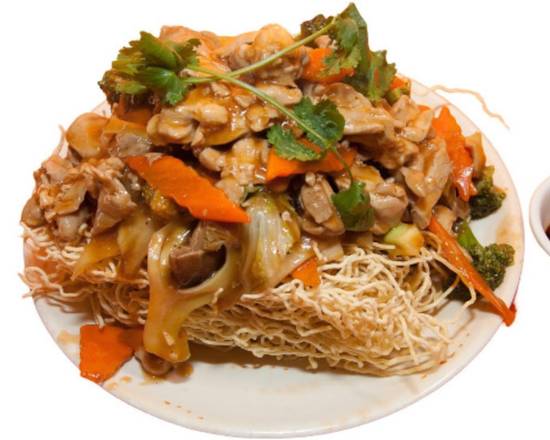 Order Mi Xao Ga (Don Hoac Mem) food online from Pho Duong store, Springfield on bringmethat.com