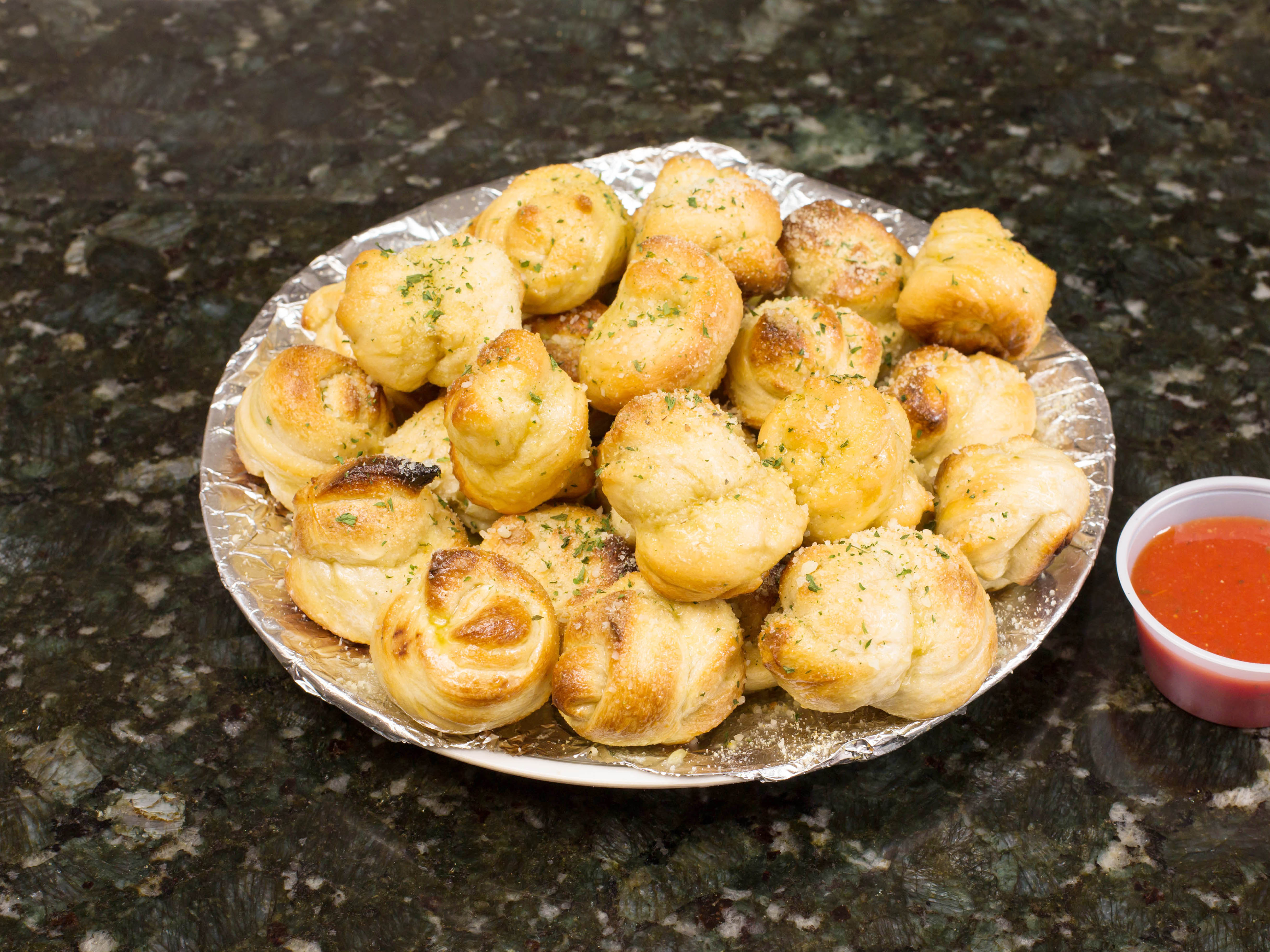 Order Garlic Knots food online from Century One Pizza store, Jersey City on bringmethat.com