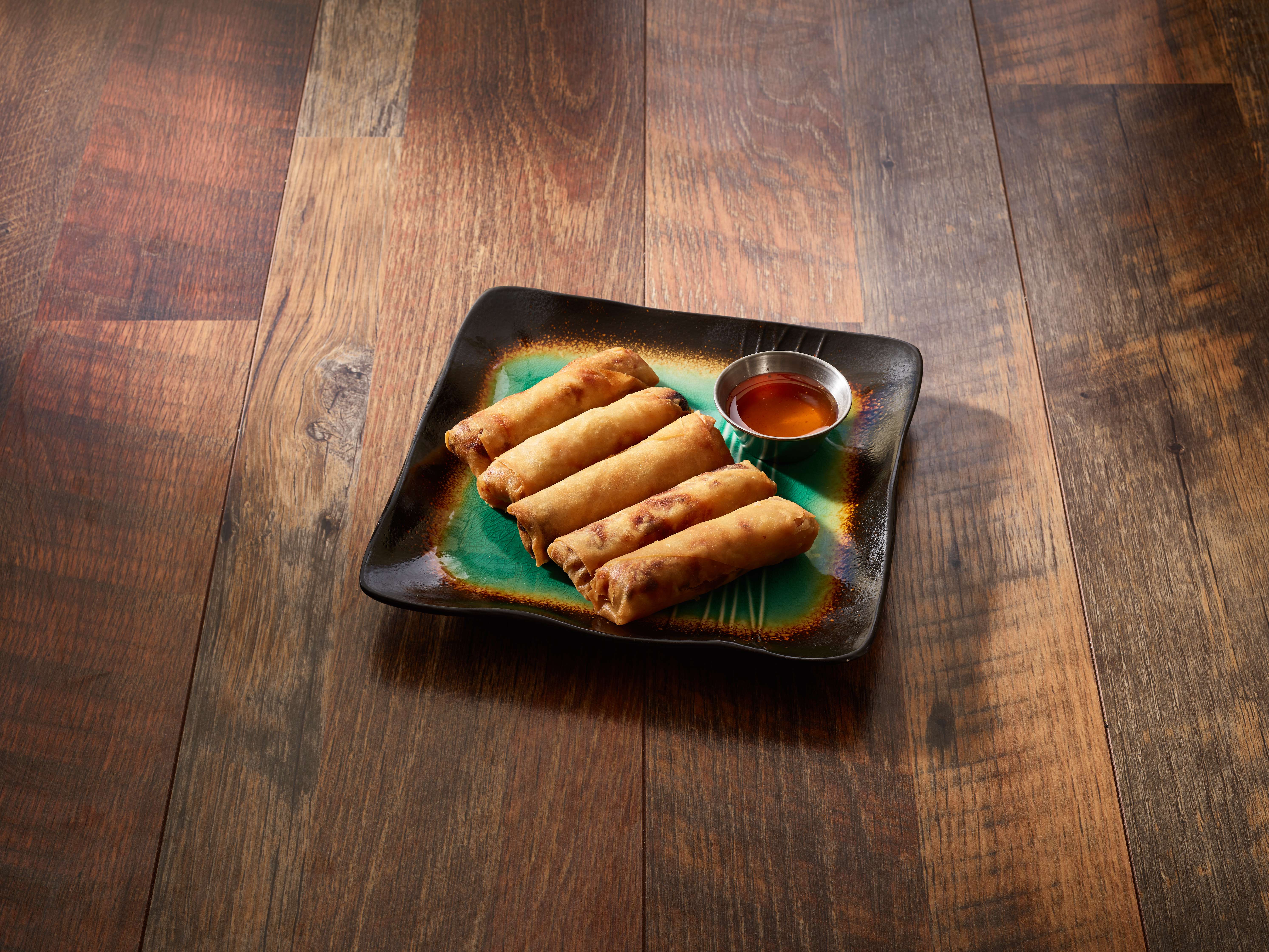 Order Spring Roll food online from Lim's Fine Thai And Sushi store, Providence on bringmethat.com