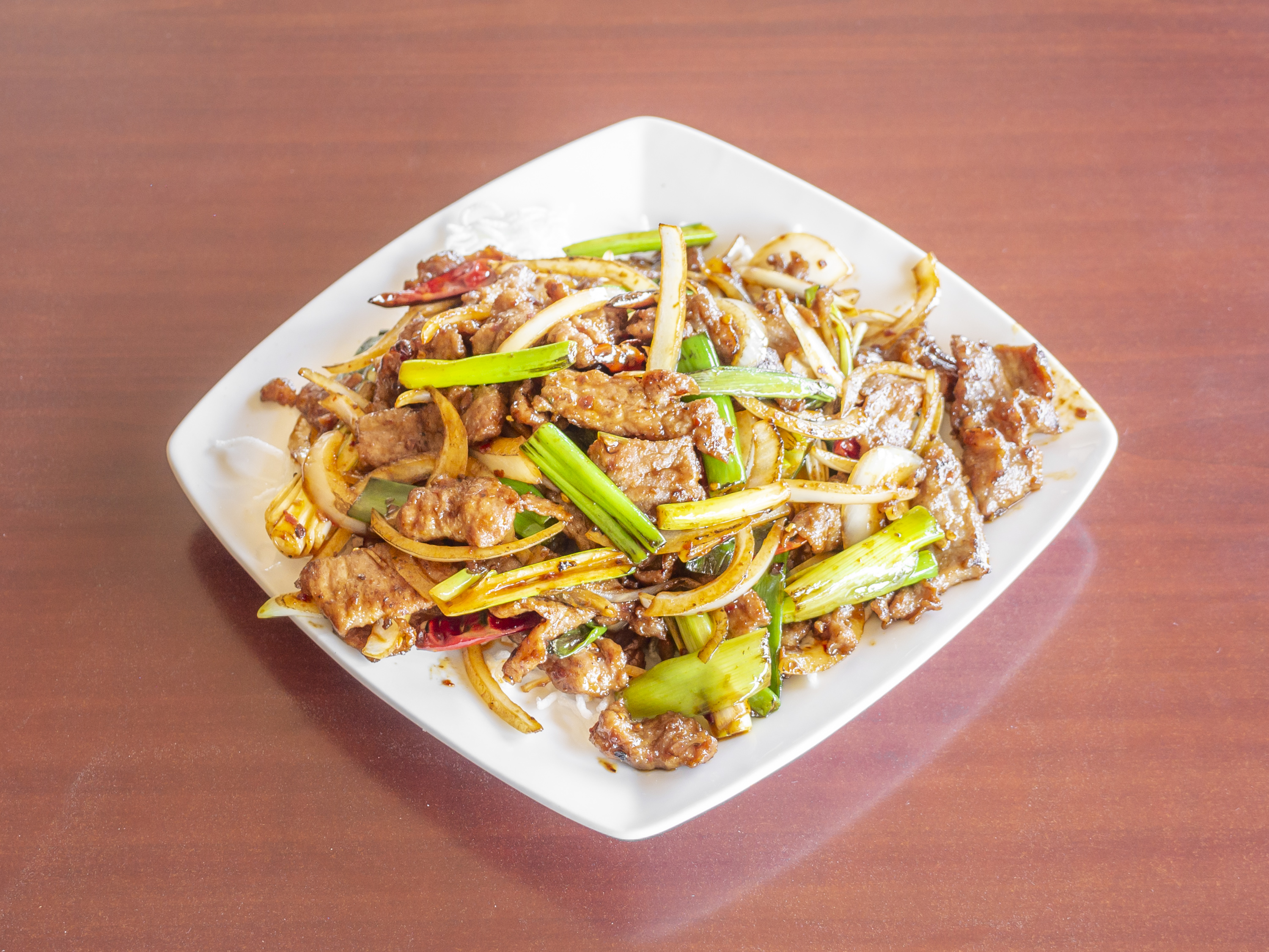 Order Mongolian Beef food online from Chef Ko store, Campbell on bringmethat.com