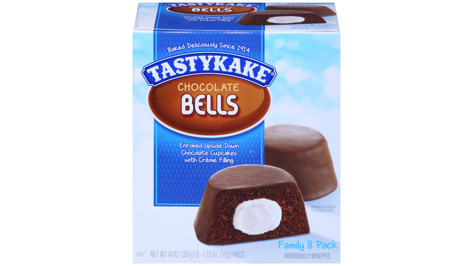 Order Tastykake® Creme Filled Chocolate Bells food online from Lula Convenience Store store, Evesham on bringmethat.com